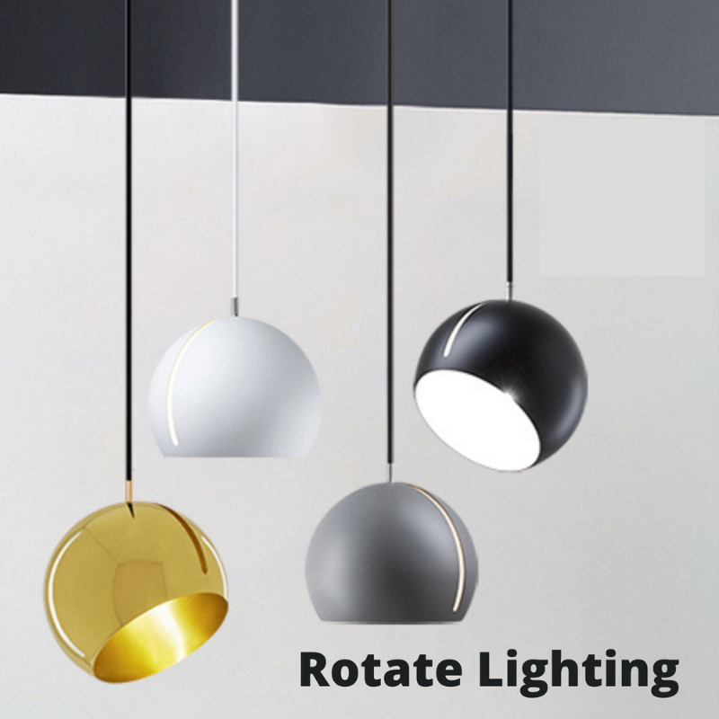 Round Modern Simple Ball Chandelier Pendant Light