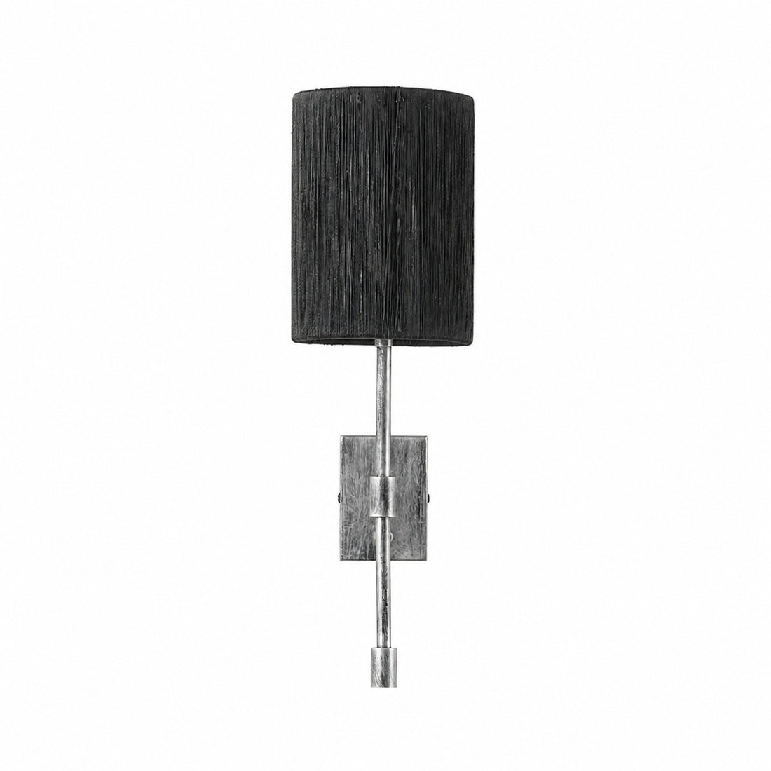 Atticus Fabric Shade Wall Sconce - Modern Brass Wall Light for Bedroom and Hallway