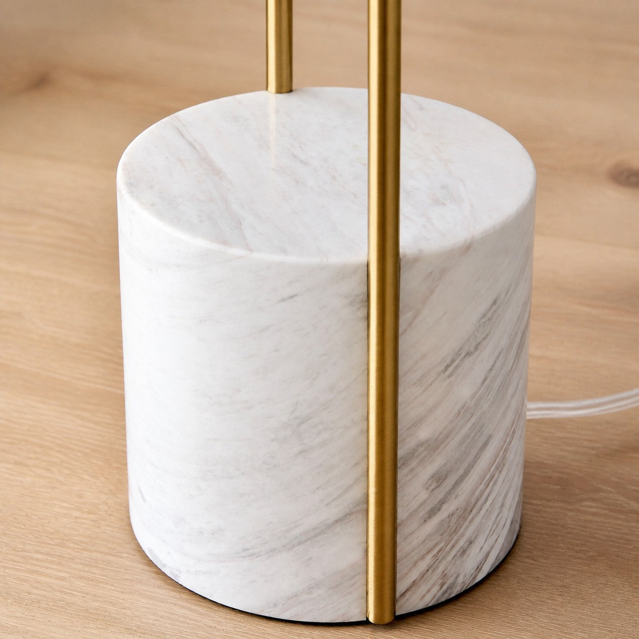 Luma Minimalist Industrial Table Lamp and Floor Lamp – Metal Frame with Soft Fabric Shade for Home and Office