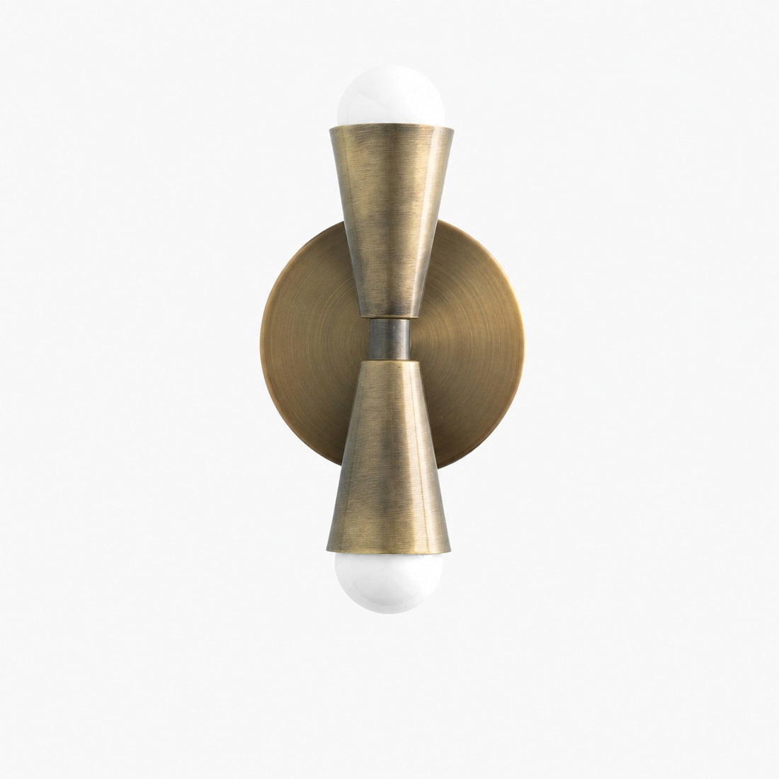 Pyralis Cone Linear Statement Wall Sconce - Modern Two Light Fixture