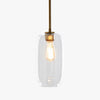 Lumivelle Pebble Pendant Light - Adjustable Glass Shade - Modern Lighting