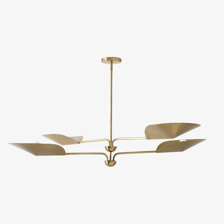 Lutal Bronze Chandelier - Modern Design with Monochromatic Finish
