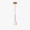Merin Transparent Glass Sculpture Geometric Chandelier
