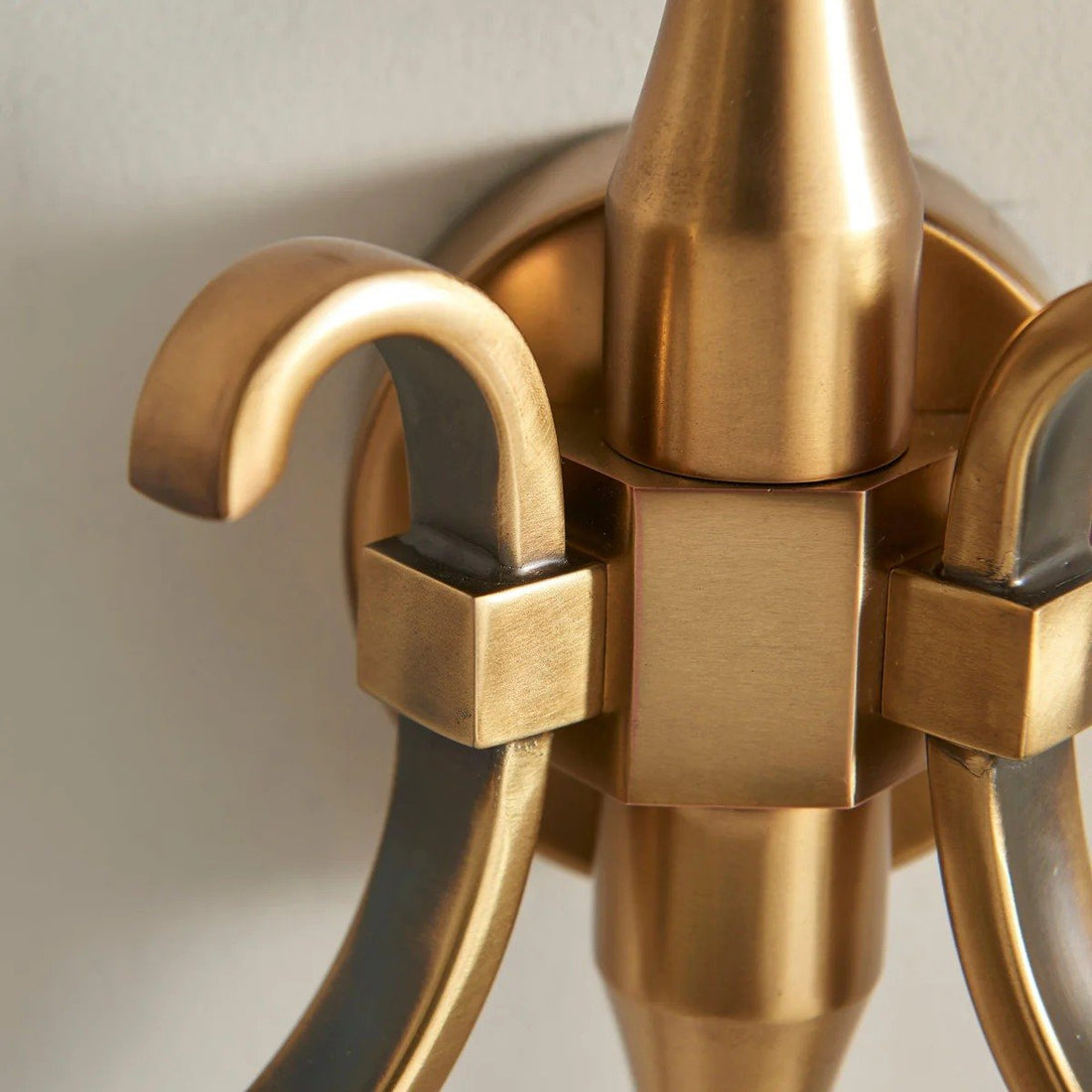 Lunetal Double-Head Wall Sconce – Vintage Metal Glass for Hallway and Bedroom
