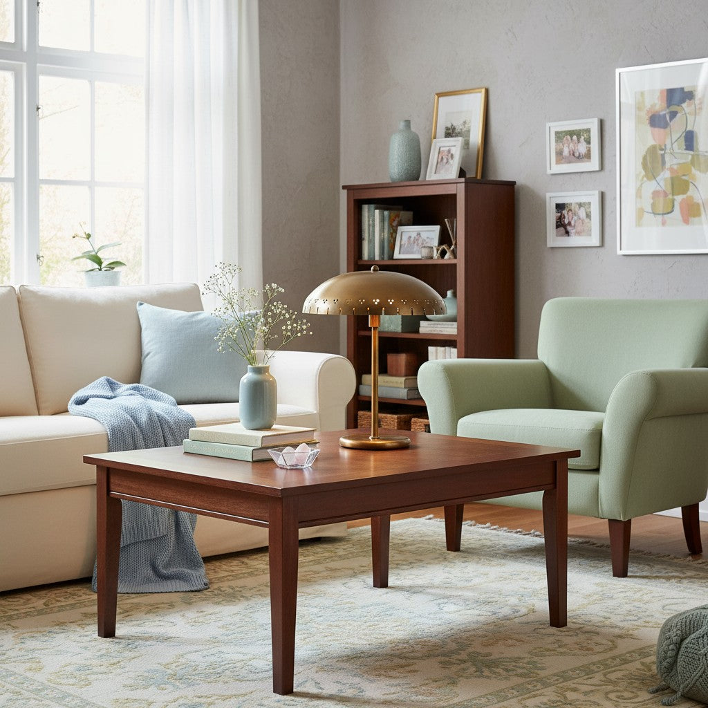 Lustrona Perforated Shade Brass Desk Lamp – Modern Vintage Accent Light