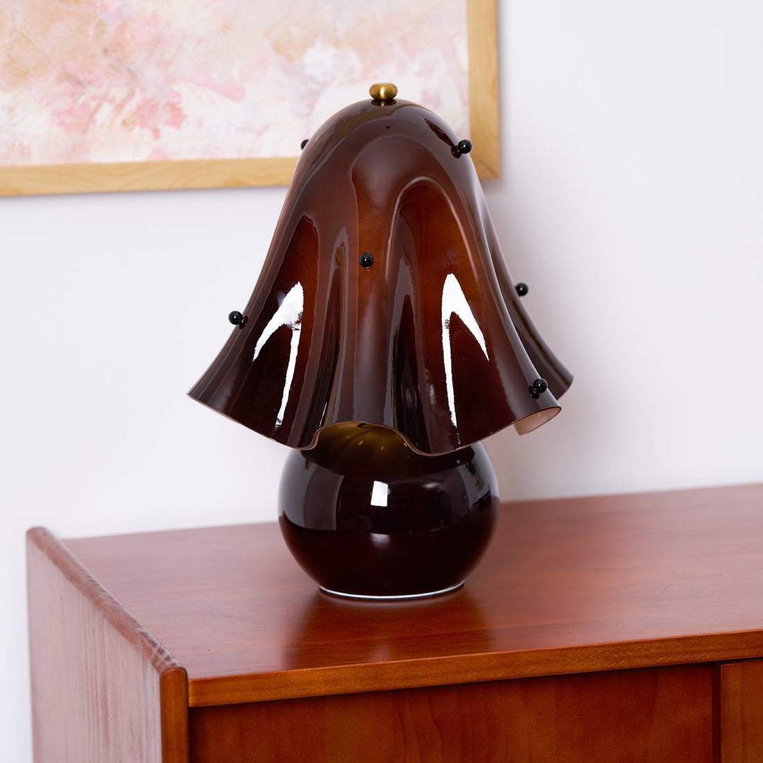 Bellina Decorative Table Lamp - Sculptural Bell Flower Shape