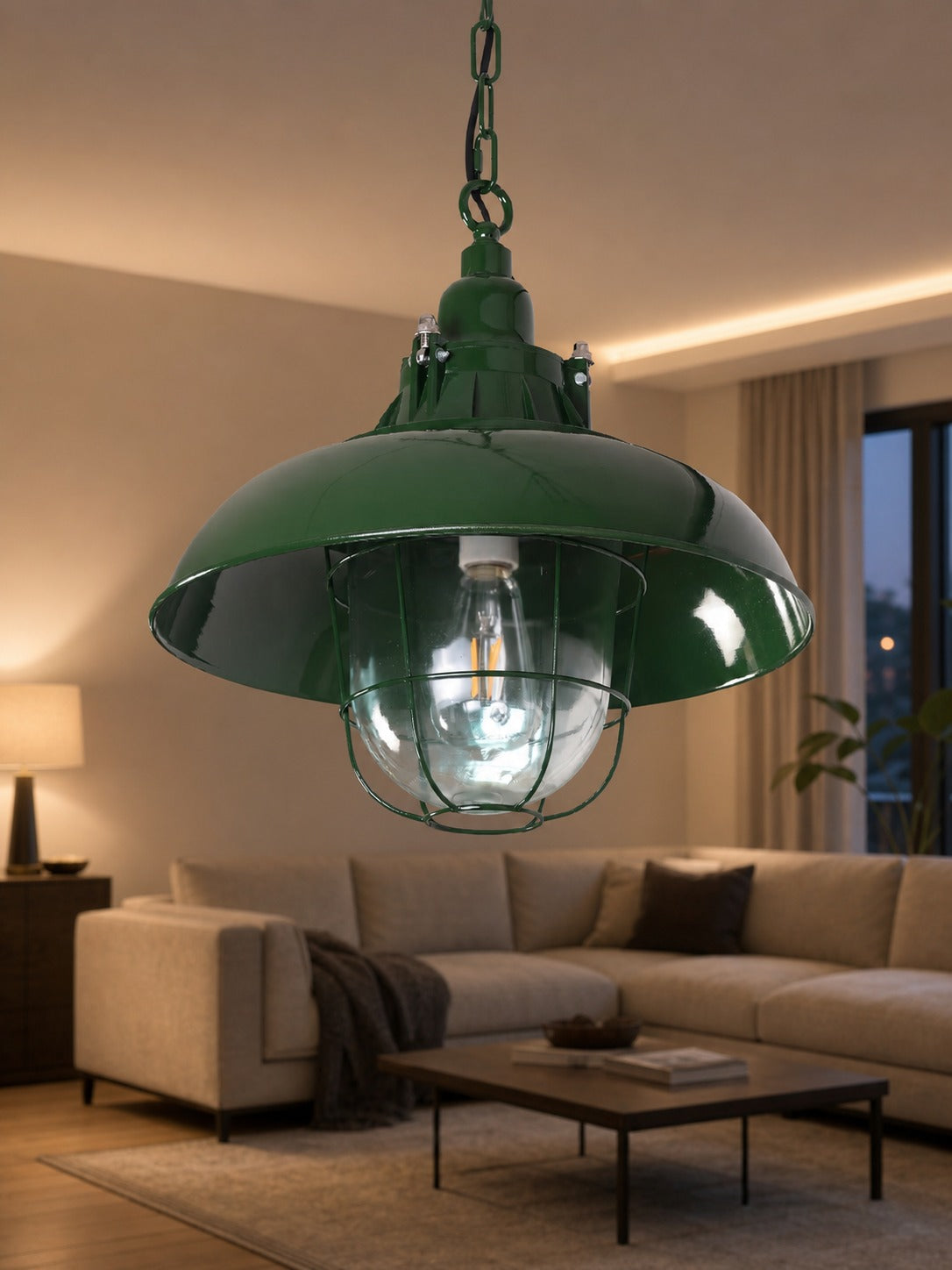 Thorlux Green Pendant Light