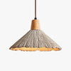 Solaraeon Pleated Pendant Lamp Modern Industrial Hanging Light for Dining and Living Spaces