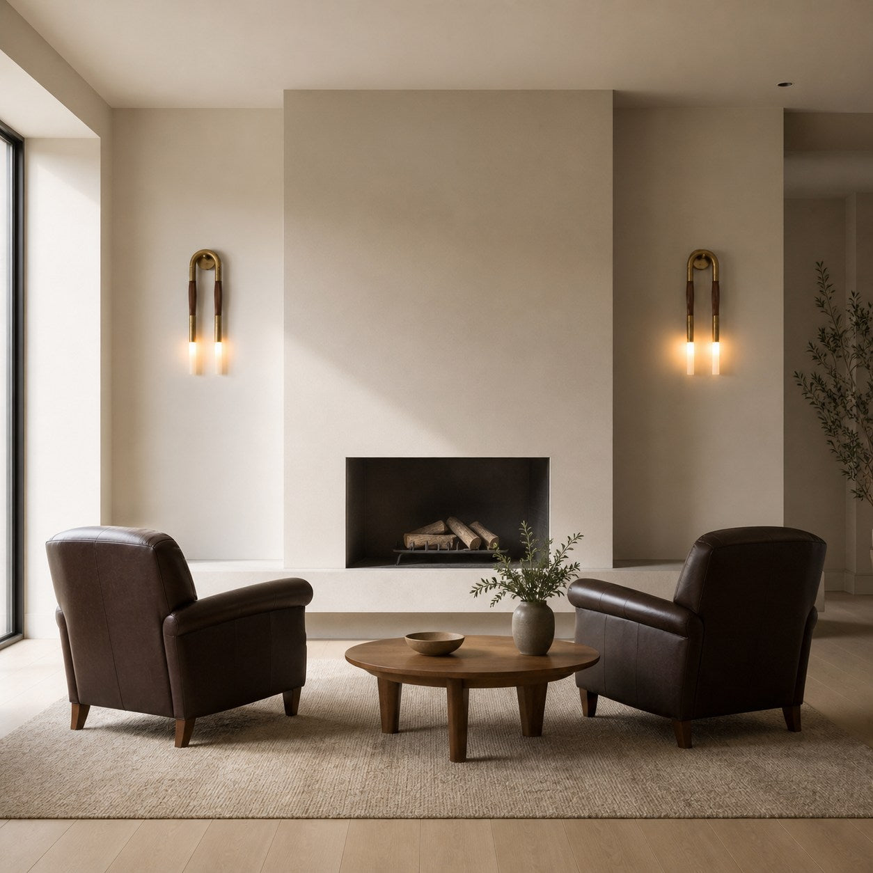 Double Head Antonia Sconce