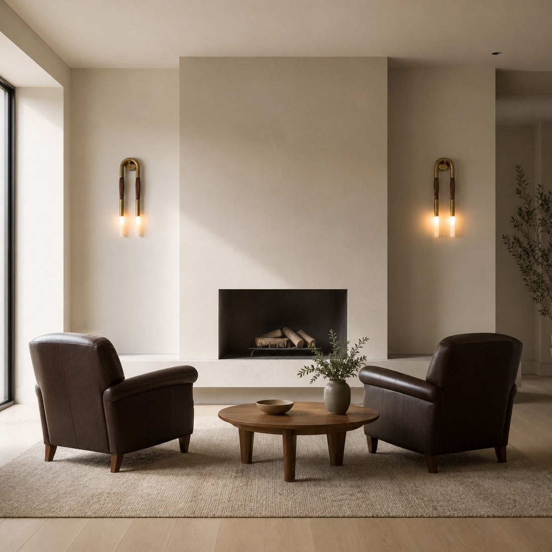 Double Head Antonia Sconce