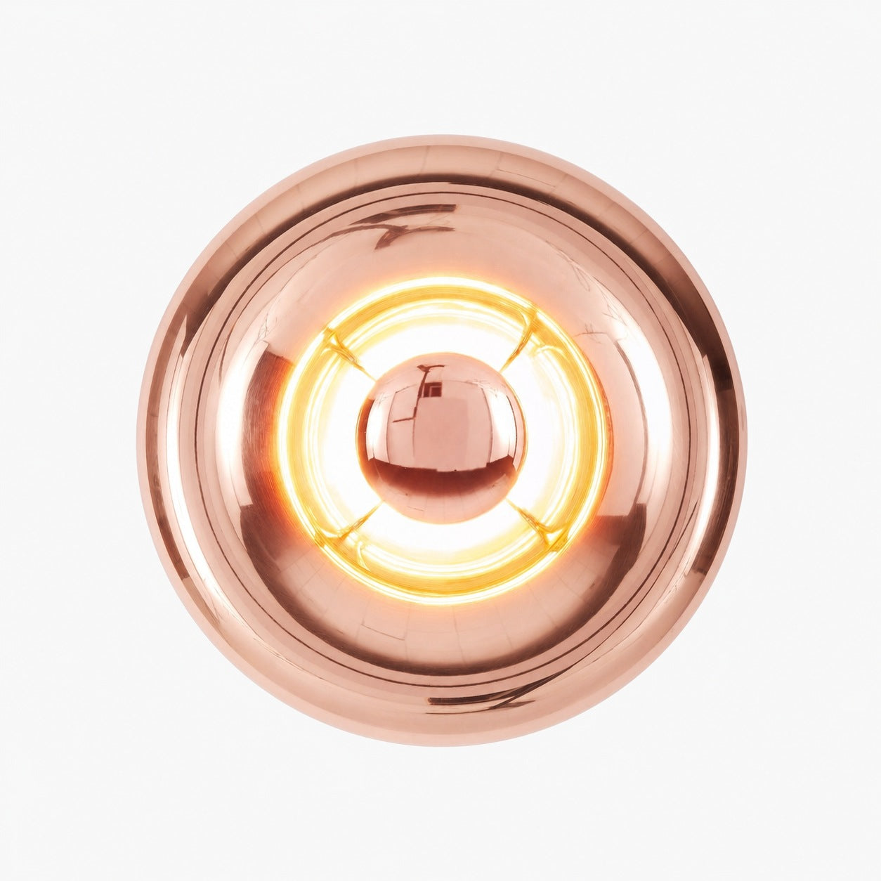 Ivoran Wall Sconce - Round Glass and Metal Modern Sconce for Modern Interiors