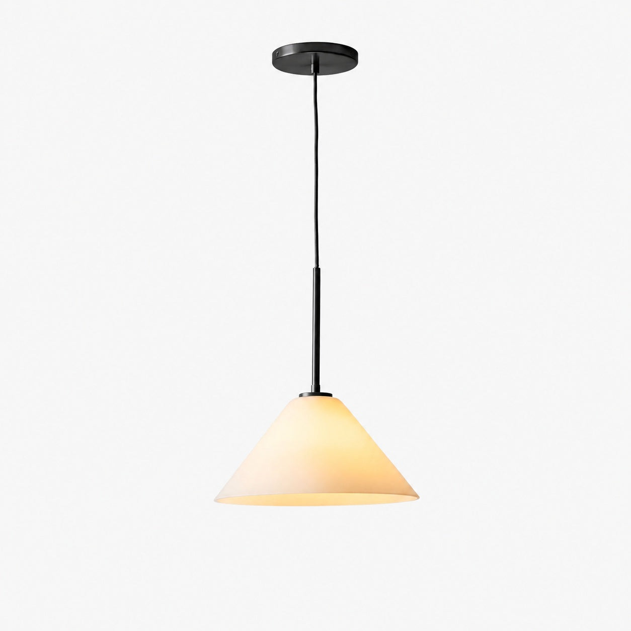 Conica Glass Cone Pendant Lamp – Modern Style Light for Any Room