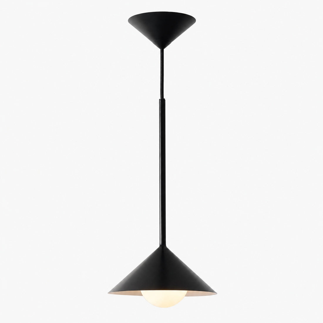 Brivana Adjustable Pendant – Cone Shade Light for Kitchen or Dining