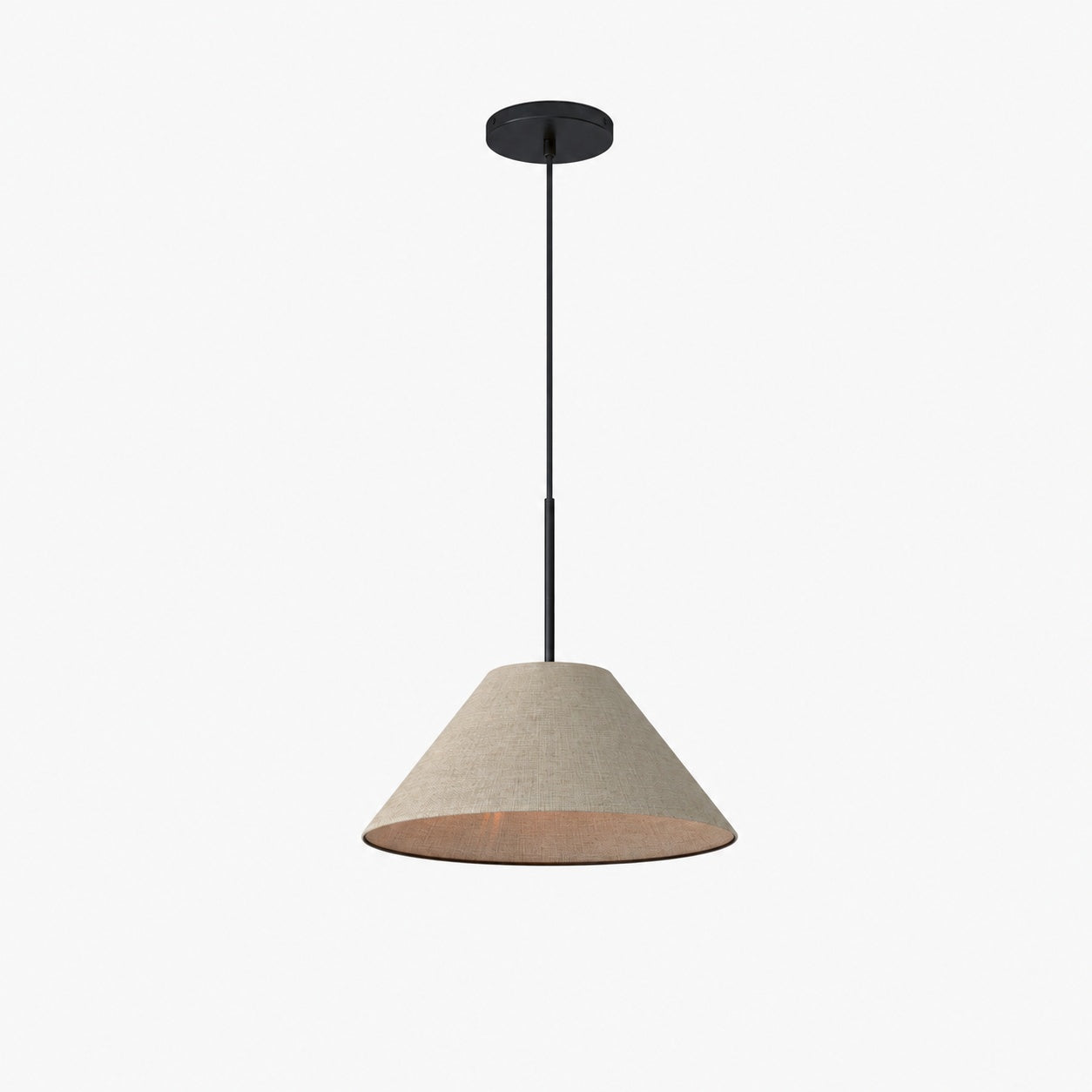 Conica Fabric Cone Pendant Light - Sculptural Modern Style for Cozy Spaces