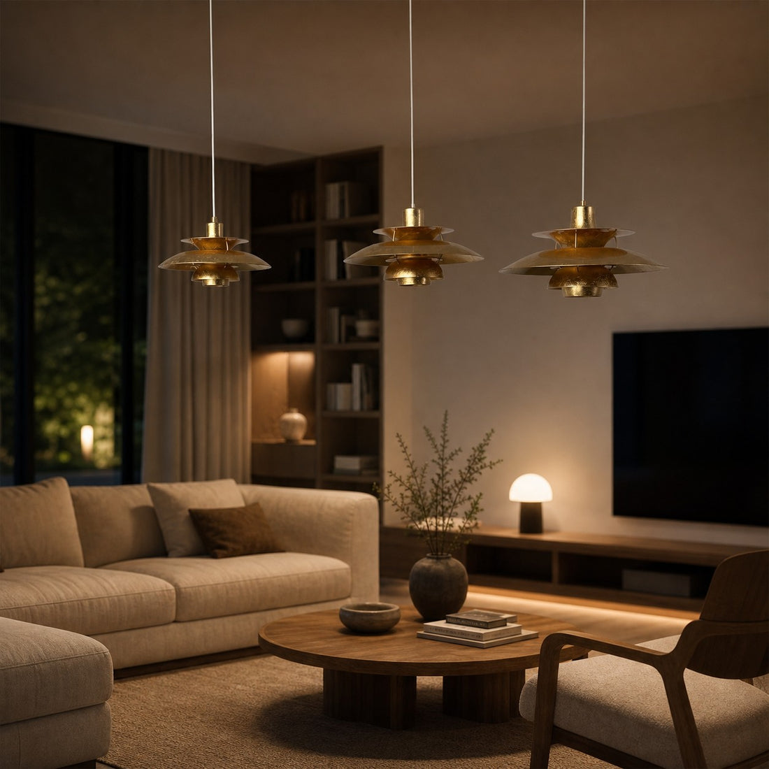Gold Foil PH Pendant Lamp