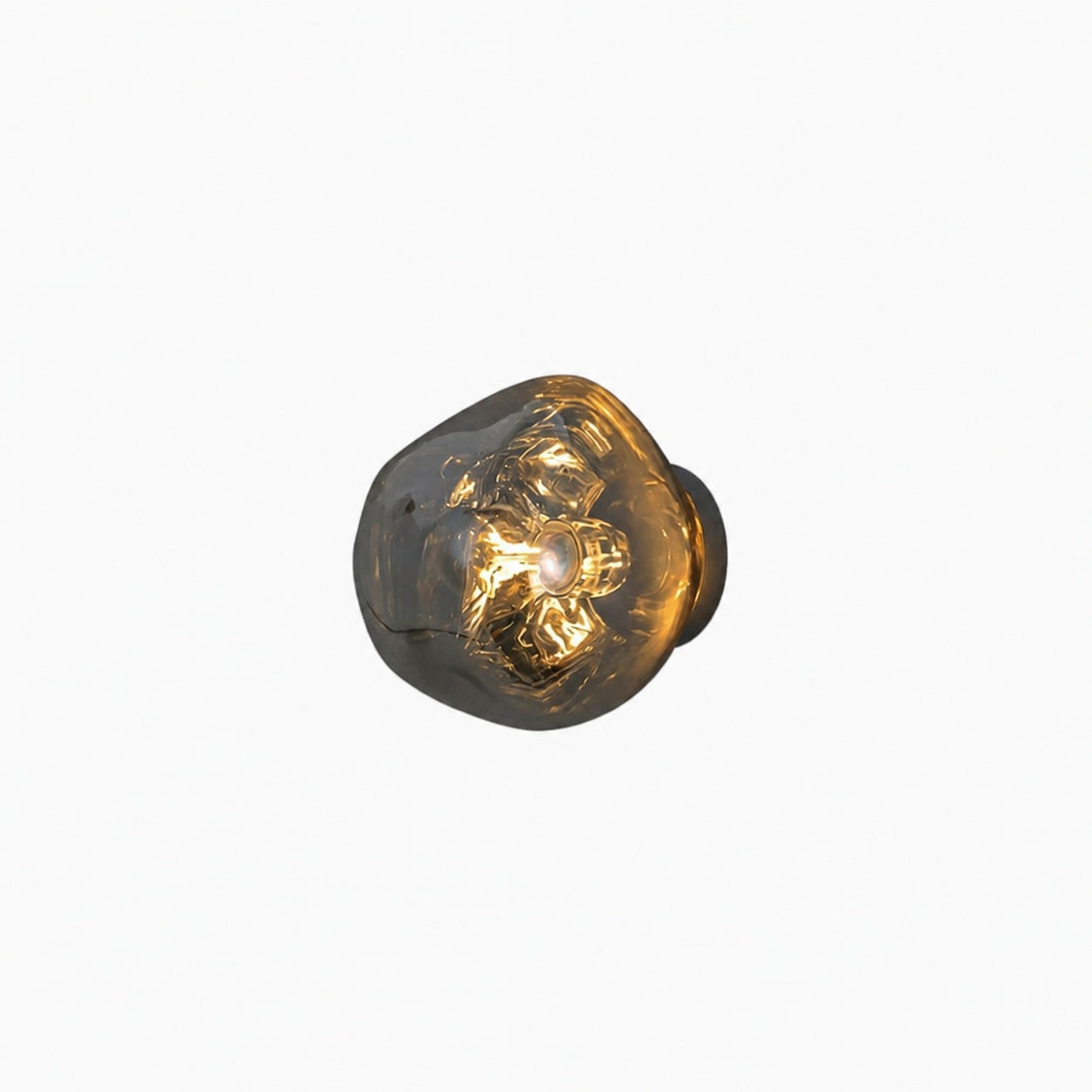 Glyador Modern Effect Wall Sconce Organic Surface Light for Living Room N27