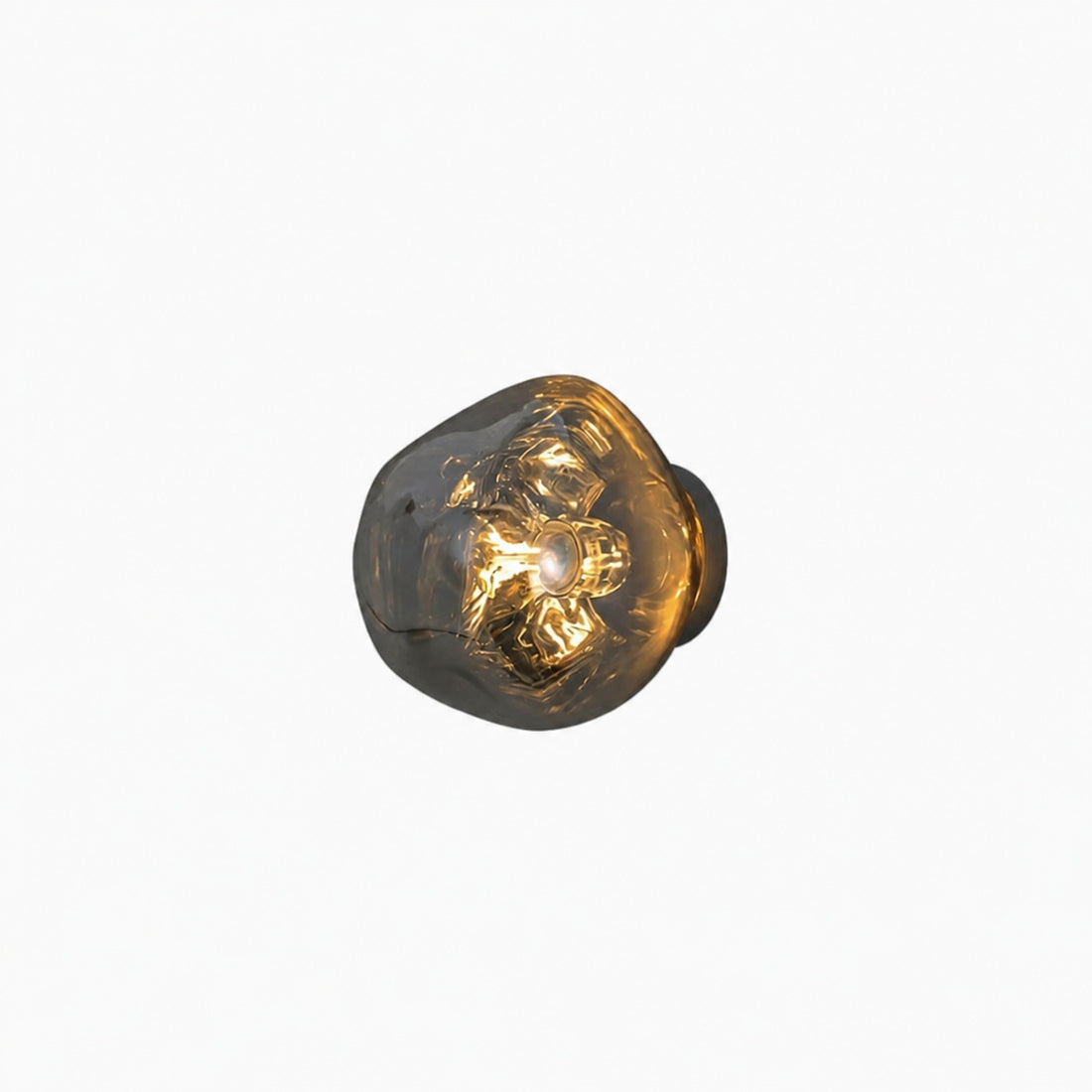 Glyador Modern Effect Wall Sconce Organic Surface Light for Living Room N27
