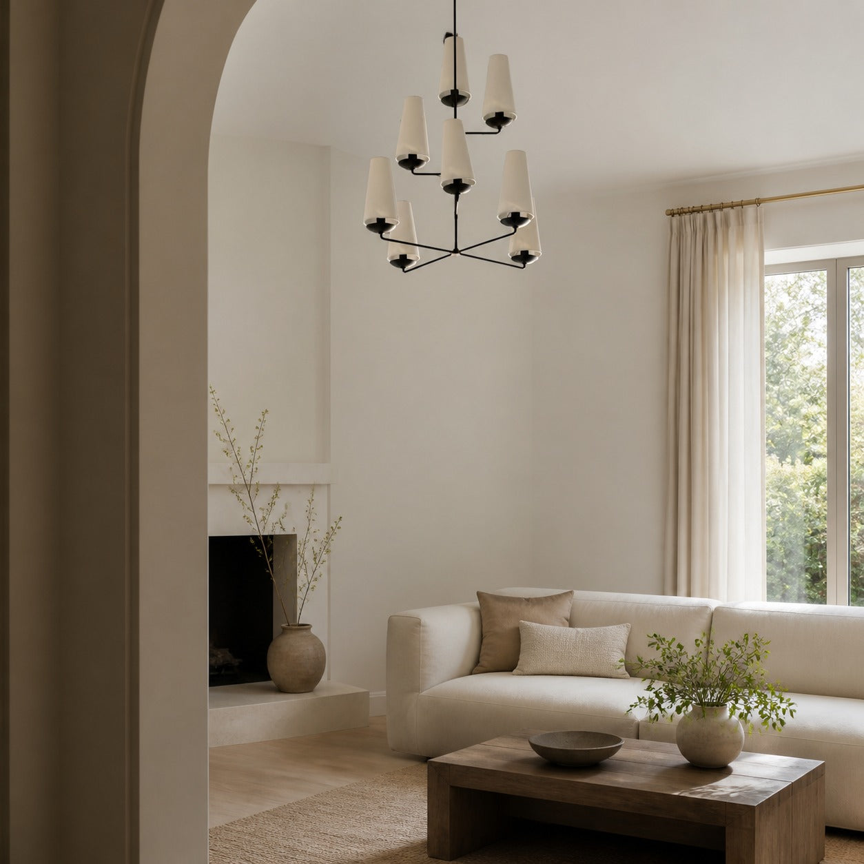 Fontaine Vertical Chandelier