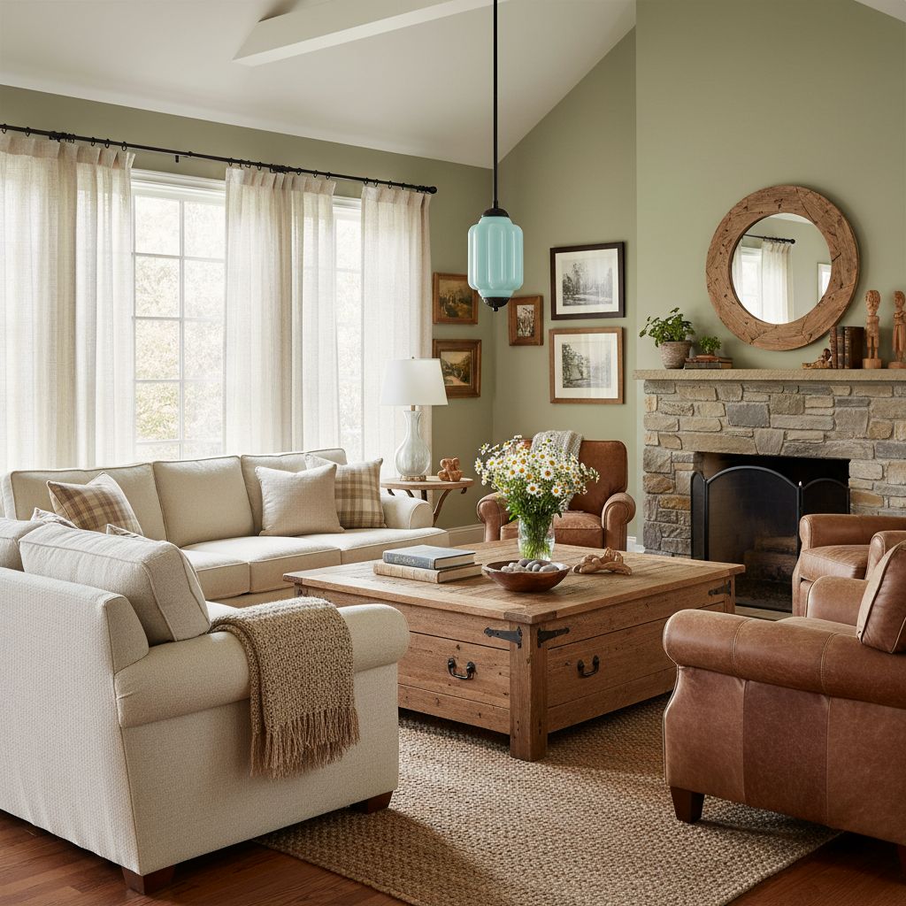 Eloise Vintage Glass Chandelier - Milk Glass Home Accent