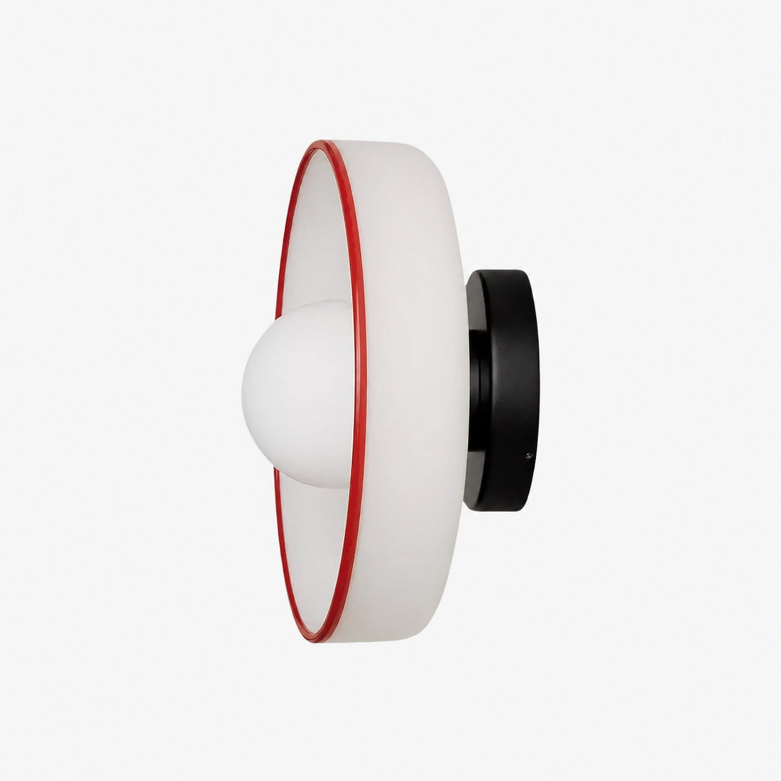 Kalo Wall Ceiling Light - Blown Glass Disc Orb Flush Mount Sconce