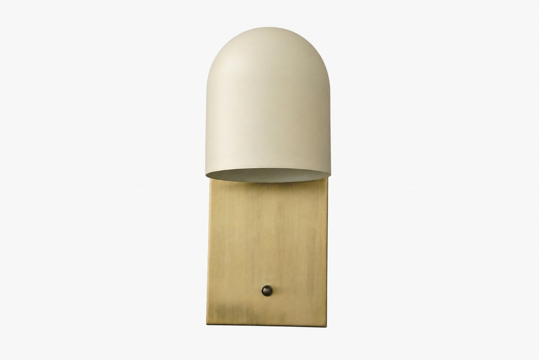 Metio Dome Elegant Wall Sconce Lighting - Classic Dome Shade Interior Fixture