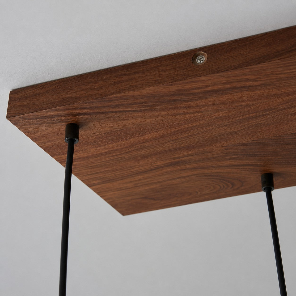 Vornix 6-Light Linear Pendant - Timber Beam Modern Industrial Fixture for Kitchen Island Dining Room