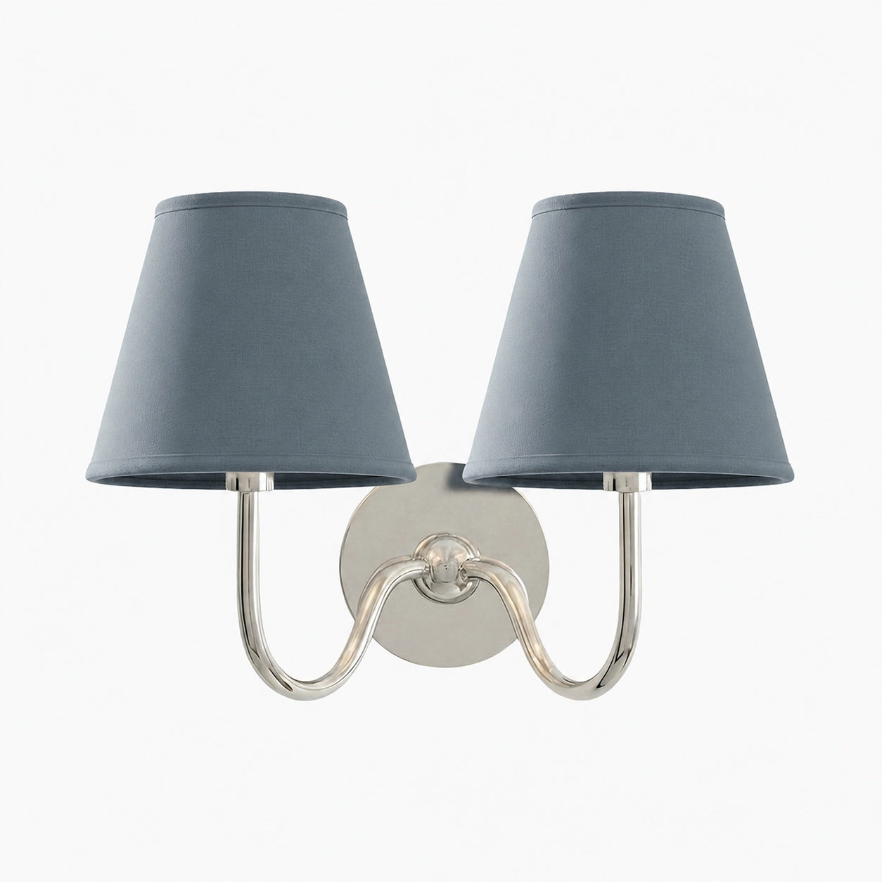 Luvora Vintage Pleated Shade Wall Lamp - Modern Brass Linen Wall Lighting
