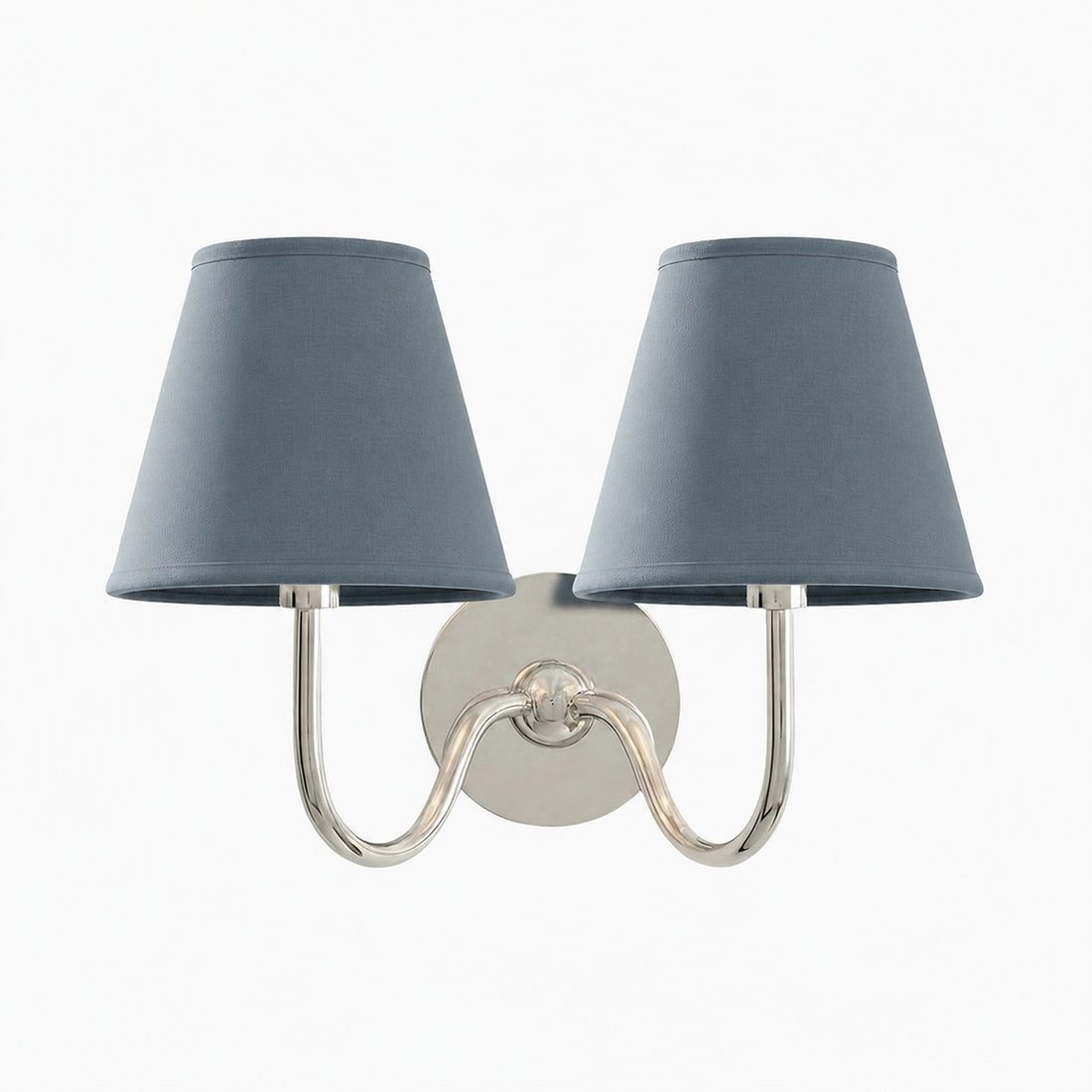 Luvora Vintage Pleated Shade Wall Lamp - Modern Brass Linen Wall Lighting