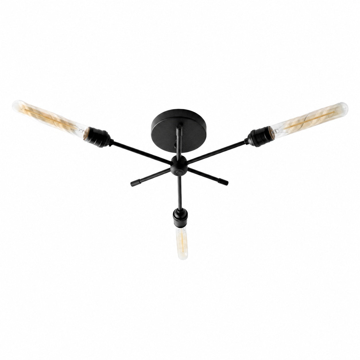 Mobilux Line Industrial Chandelier - Modern Ceiling Light Fixture for Home