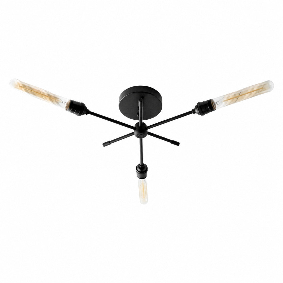 Mobilux Line Industrial Chandelier - Modern Ceiling Light Fixture for Home