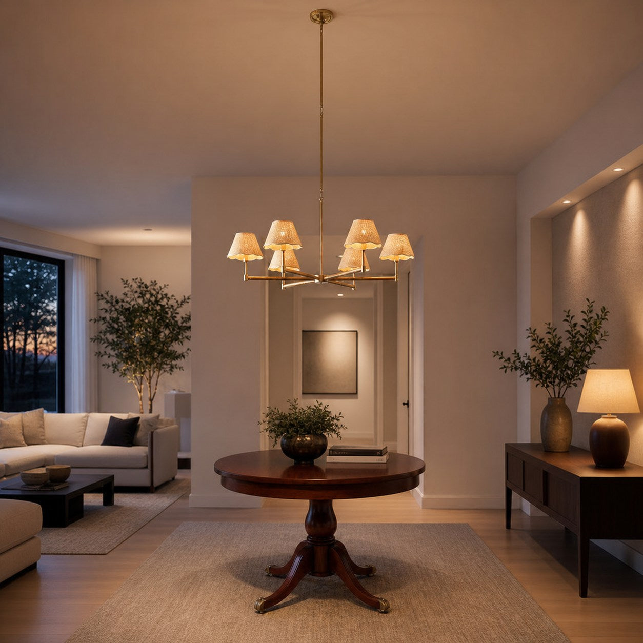 Larkspur Chandelier