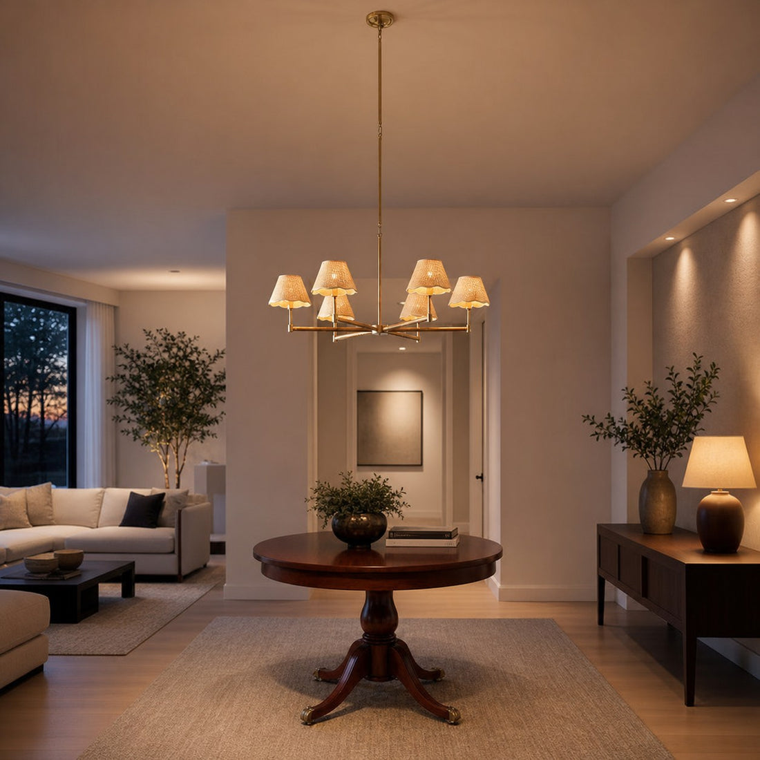 Larkspur Chandelier