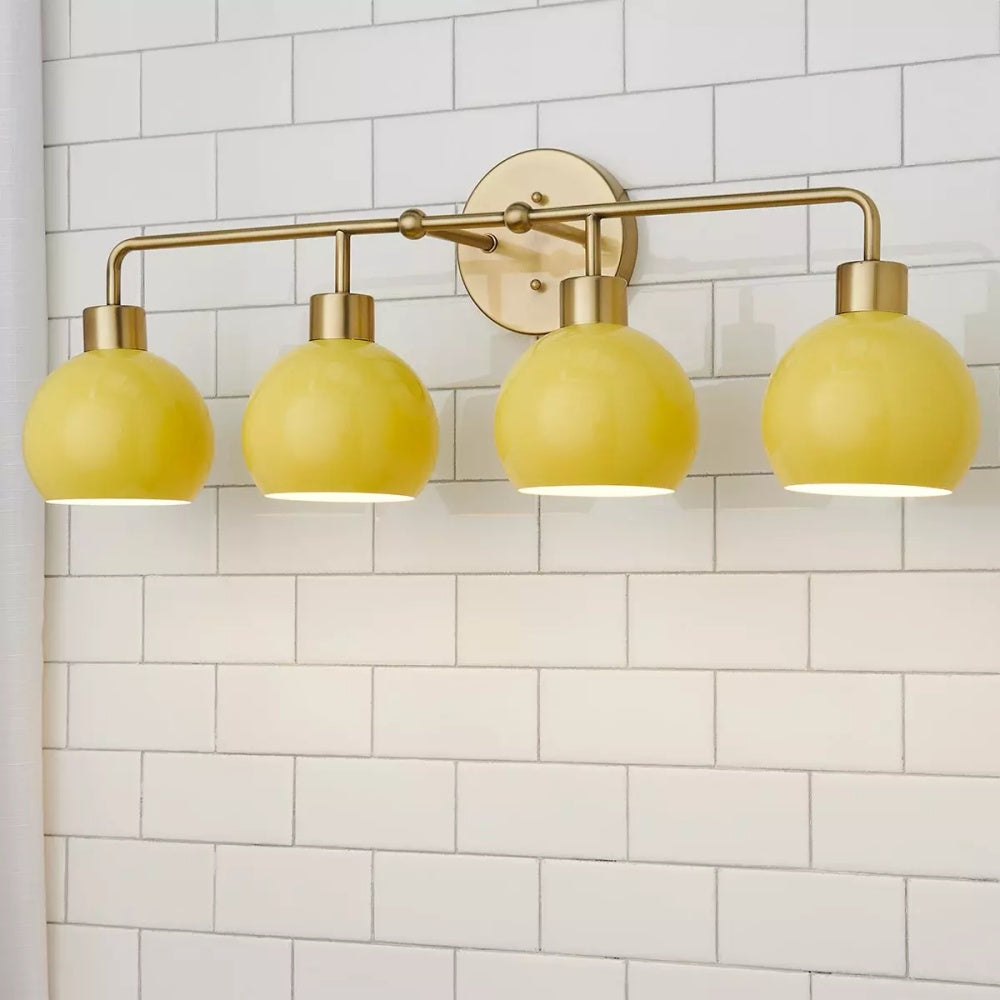 4 Light Bubble Pop Wall Sconce - Colorful Bathroom Wall Light