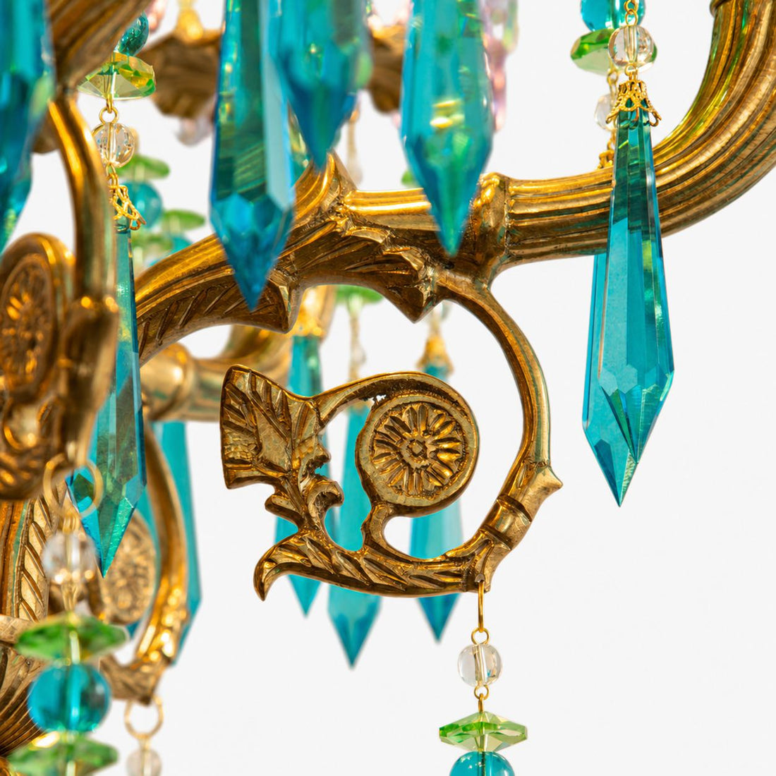 Perky Peacock Floor Lamp