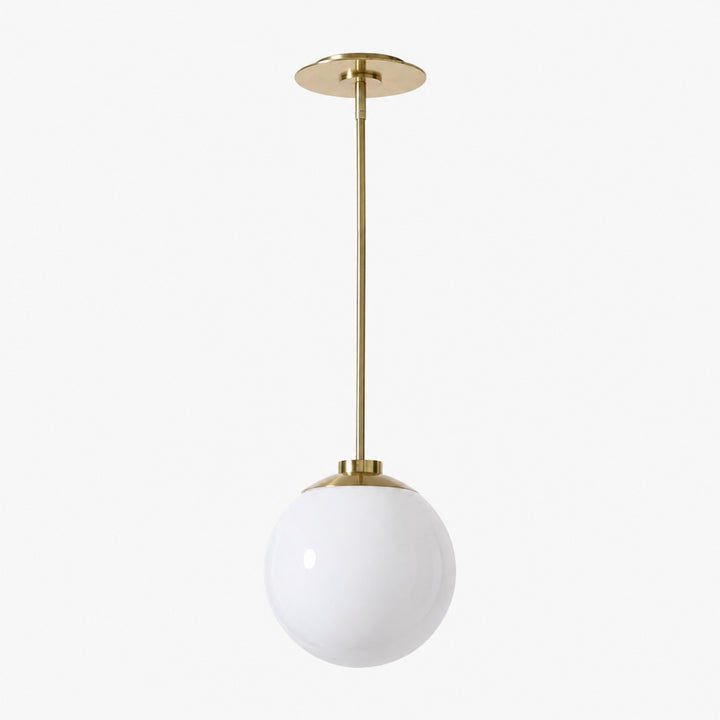 Rivolence Globe Pendant Light - Elegant Brass Lighting