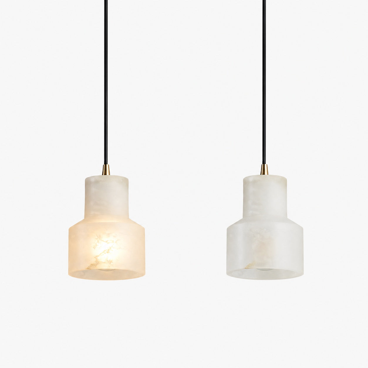 Millson Alabaster Pendnat Light