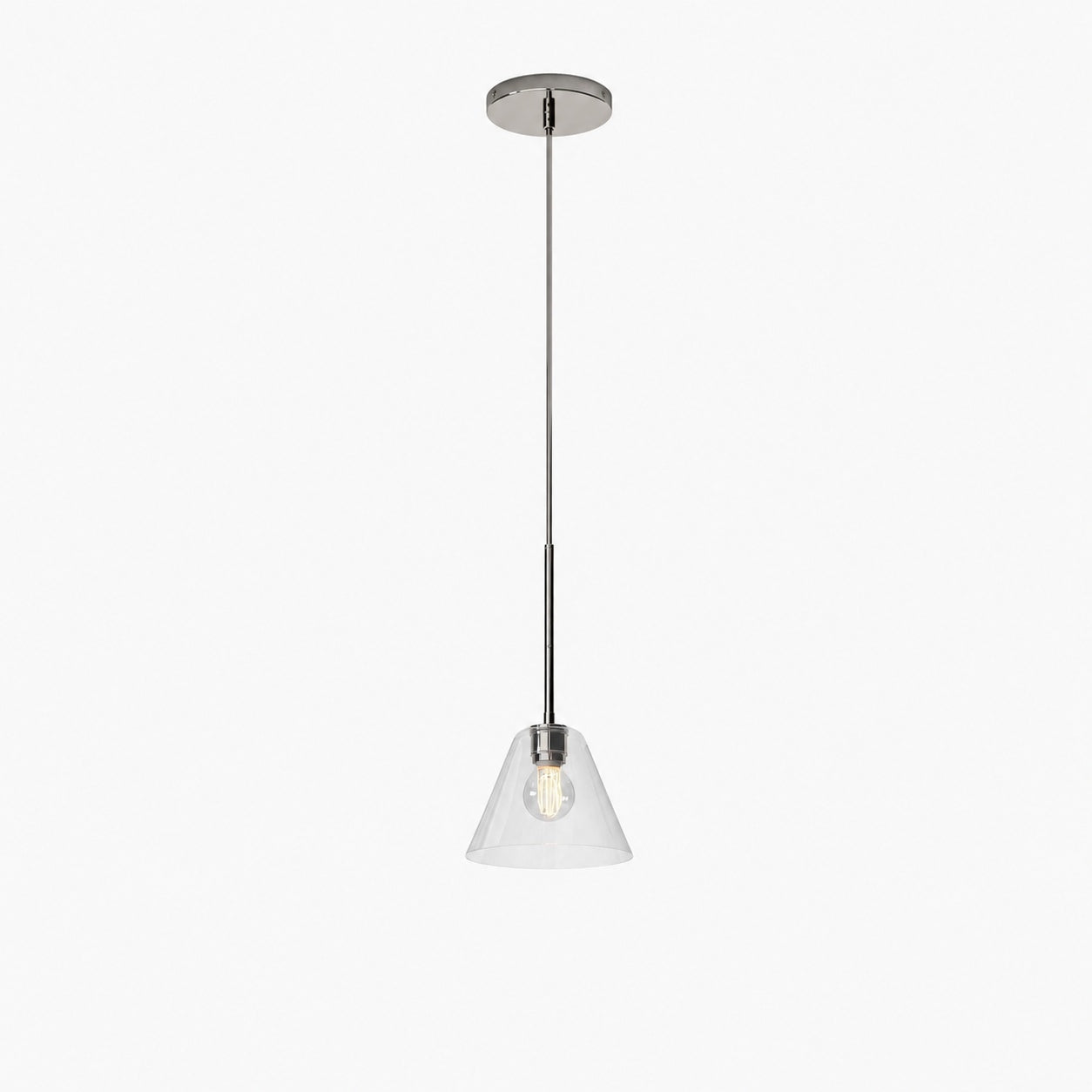 Conica Glass Cone Pendant Lamp – Modern Style Light for Any Room