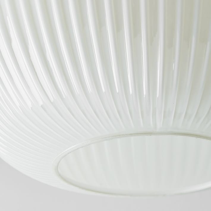 Rivrona Glass Flush Mount Ceiling Light - Modern Champagne Globe Design