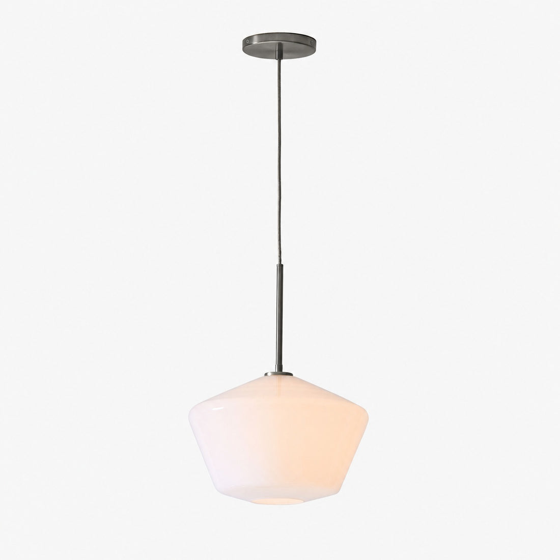 Merin Transparent Glass Sculpture Geometric Chandelier