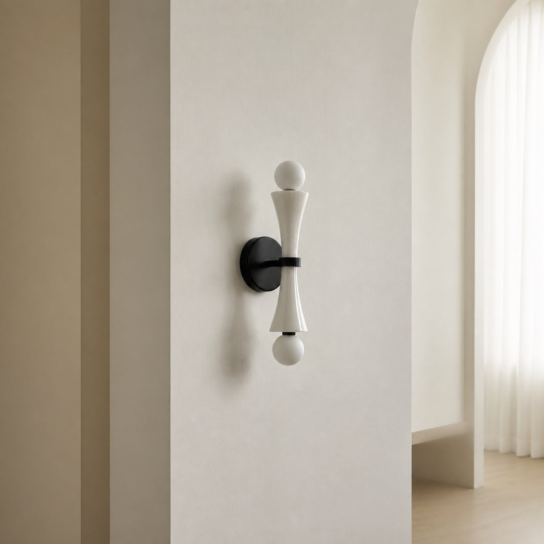 Modern Linear Wall Lamp – Minimalist LED Sconce for Bedroom Living Room Hallway