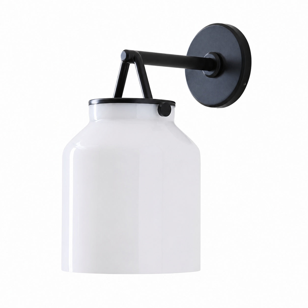 Hanton Minimalist Outdoor Wall Light - Matte Metal Industrial Sconce for Modern Spaces