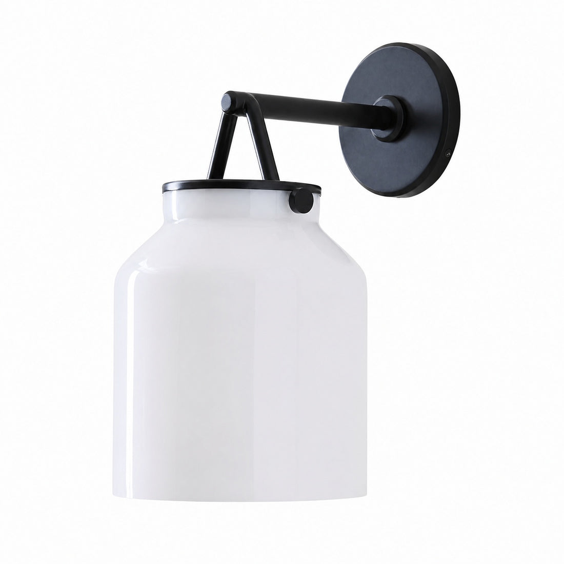 Hanton Minimalist Outdoor Wall Light - Matte Metal Industrial Sconce for Modern Spaces