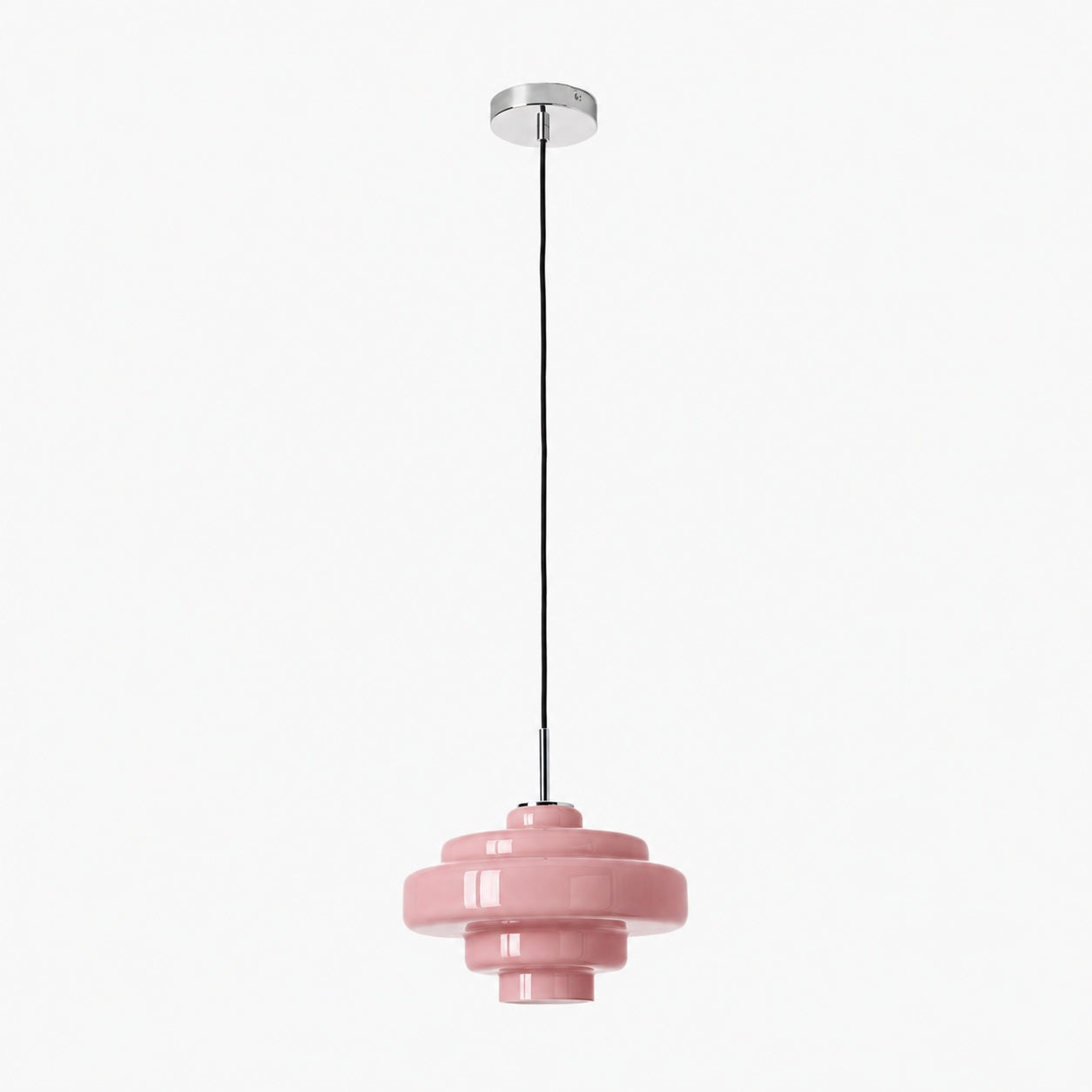 Koloro Millie Glass Pendant Light - Retro Style with Modern Elegance