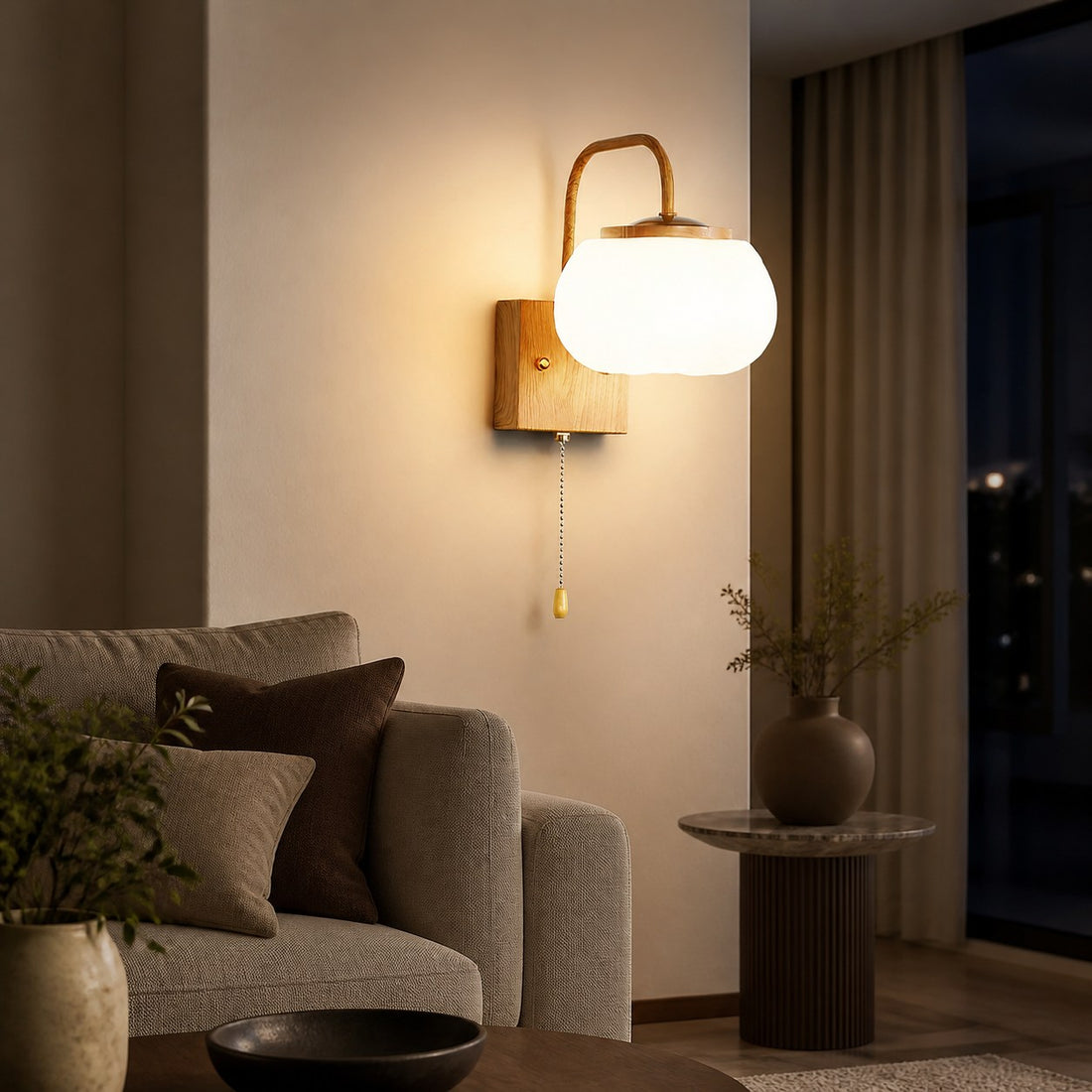Kapok Flower Wall Lamp