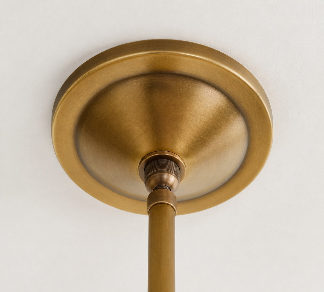 Yolvira Modern Outdoor Lantern Pendant - Metal Hanging Light for Exteriors