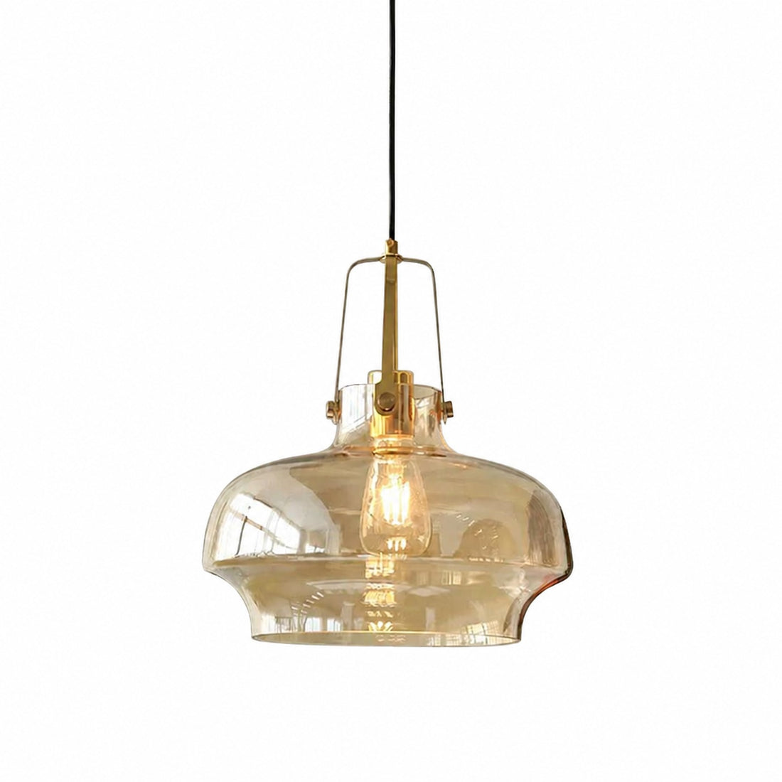 Modern Unique Shaped Fish Tank Glass Pendant Light