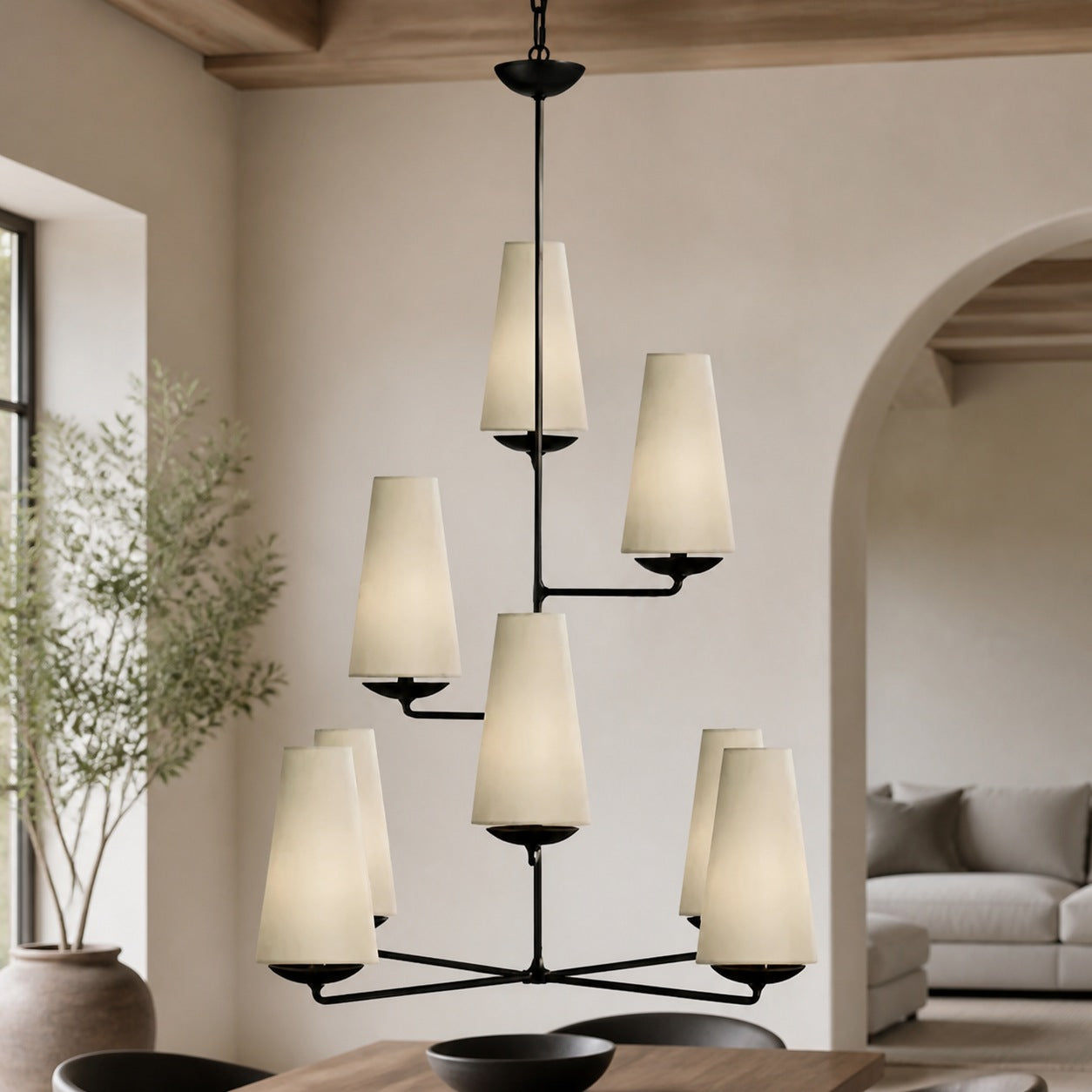 Fontaine Vertical Chandelier