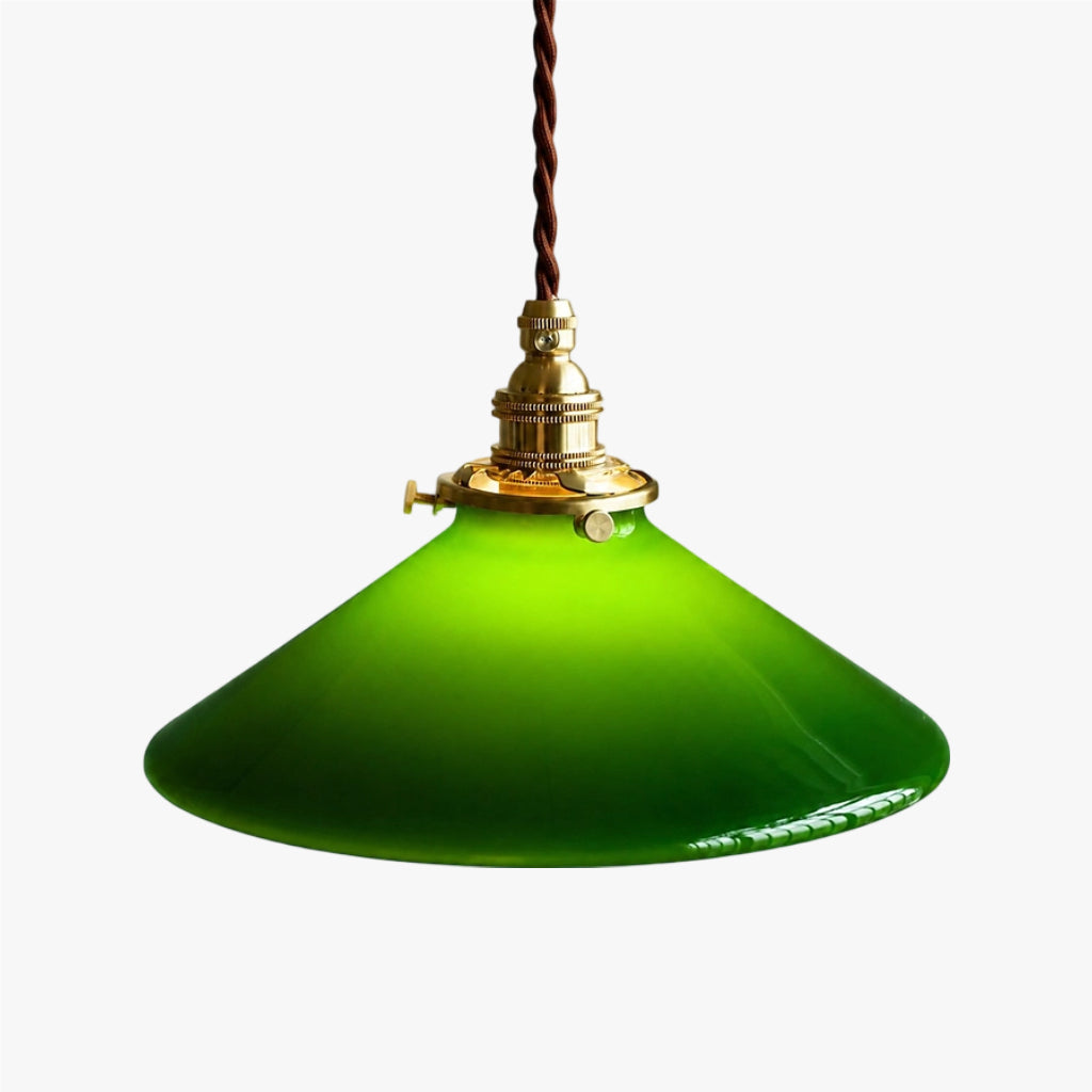 Vintage Glass Pendant Lamp for Kitchen