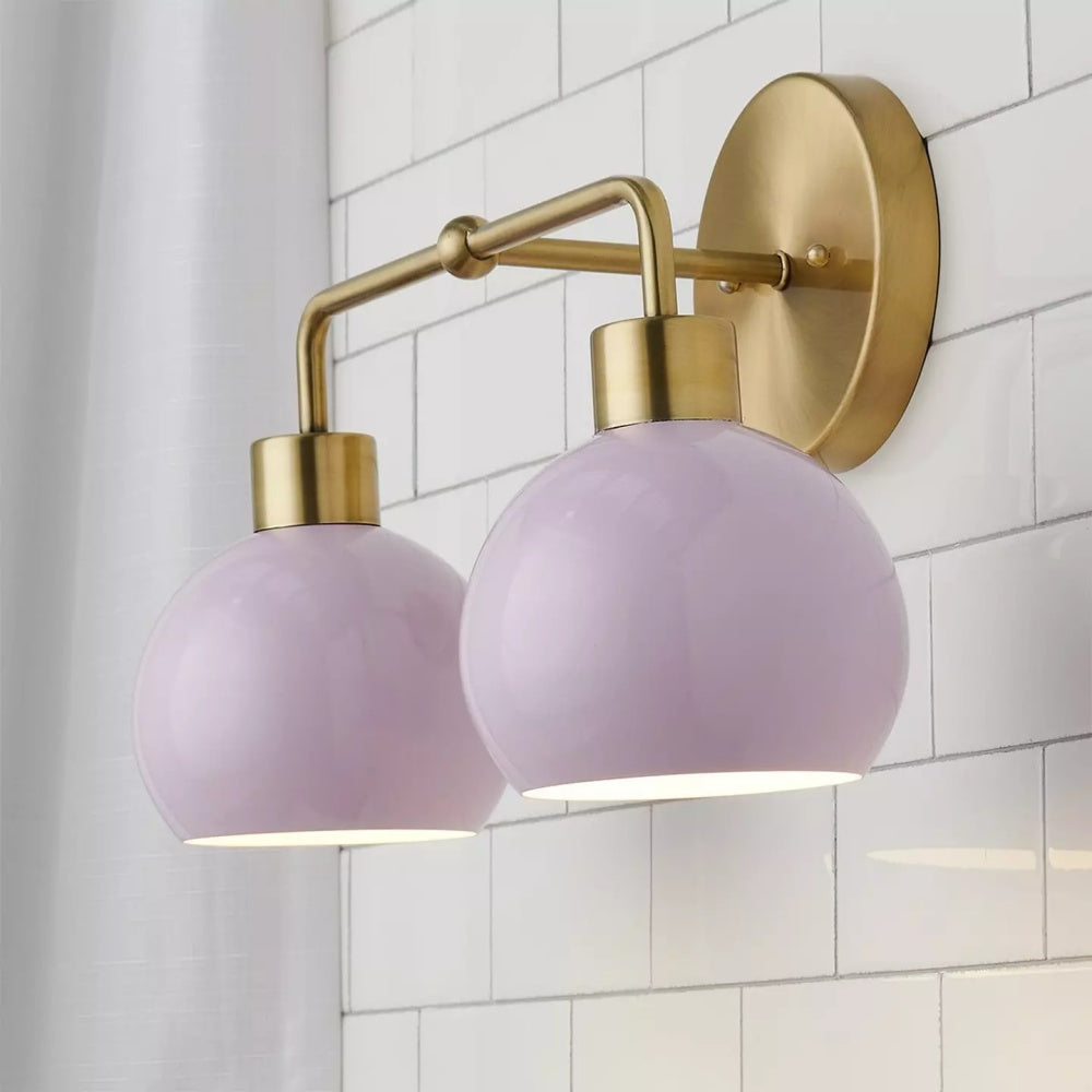 Double Bubble Pop Wall Sconce - Colorful Vanity Wall Light