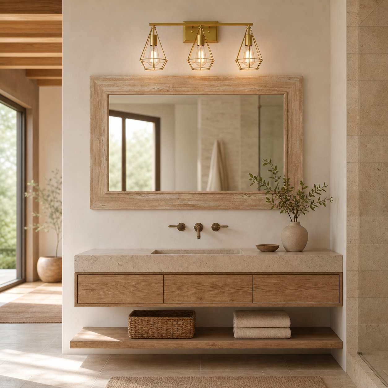 Solanivelo Retro Metal Wall Light with Diamond Hollow Shades for Kitchen Island